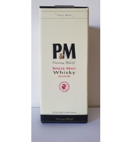 P&M Single Malt signature 70cl